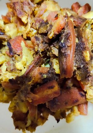 A picture of Aloo gobhi.