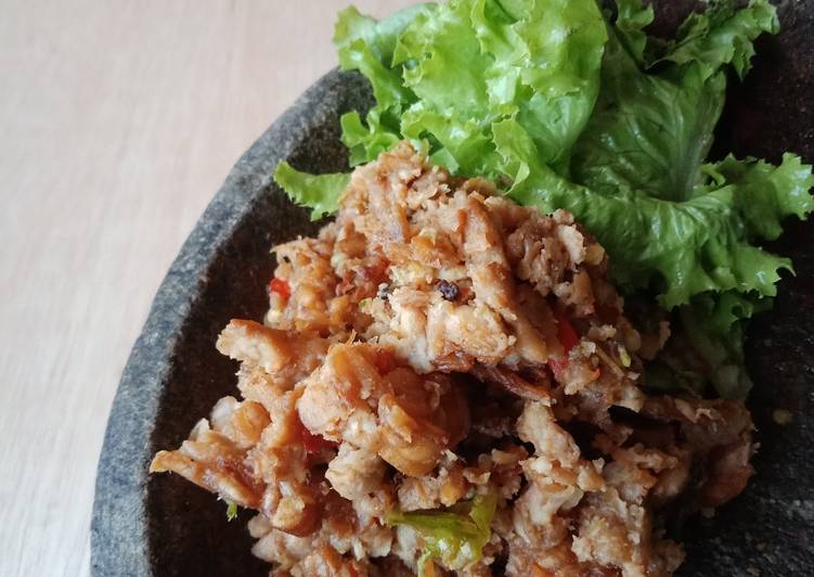 Sambel tempe terinstan termurah teman setia anak kos