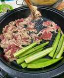 Bò Né Đậu Bắp