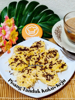 Foto resep Pisang Tanduk Kukus Keju
