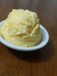 Una foto de Helado de durazno
