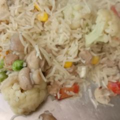 A picture of Vegetable Pulao.