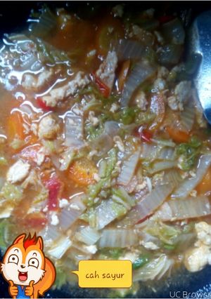 Foto resep Cah Sawi Putih