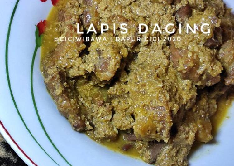 Langkah Mudah untuk Membuat Lapis Daging // Ungkep Daging // Lapis Daging Surabaya Anti Gagal