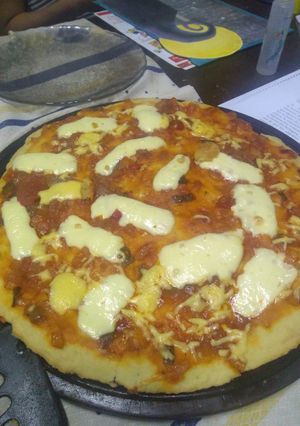 Una foto de Pizza rápida