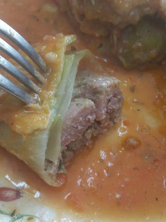 Una foto de Repollo relleno de carne