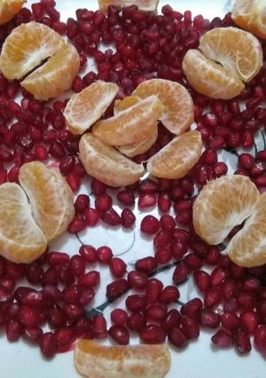 A picture of Orange salad.