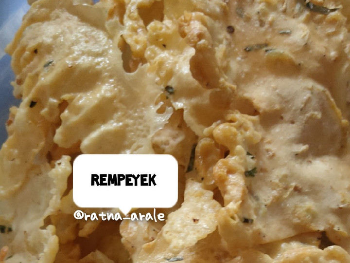 Langkah Mudah untuk Menyiapkan Rempeyek rebon yang Enak