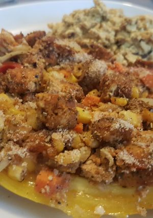 Une photo de Poivrons farcis au tofu Rosso
