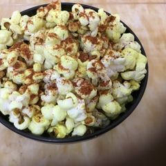 A picture of Peri peri masala popcorn.