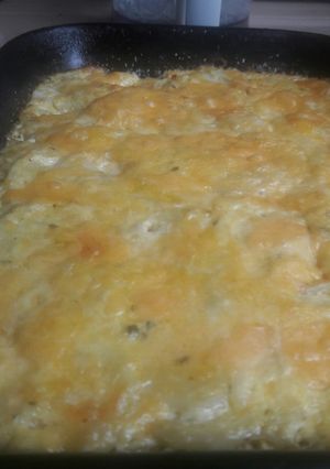 Una foto de Papas a la crema!! Riquísimo!!
