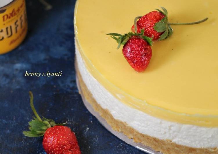 Unbaked Lemon Cheese Cake