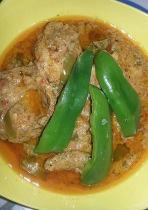 A picture of Chicken shimla mirch.