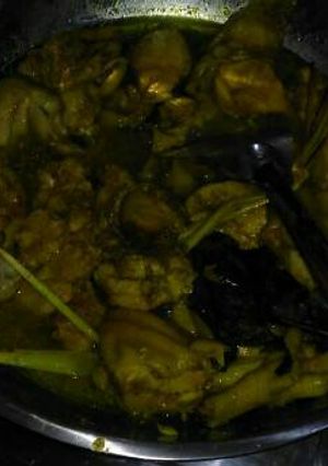 Foto resep Ayam bumbu kuning