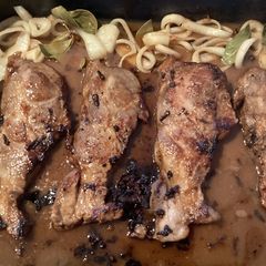 A picture of California Farm Pickled Pork Steaks.