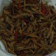 Goreng teri jengki kriuk