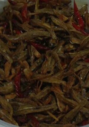 Foto resep Goreng teri jengki kriuk