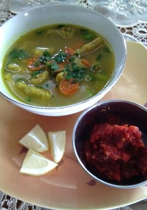 Foto resep 🌸Suop ceker ayam ala azkia