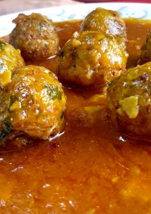A picture of Gravy Manchurian.