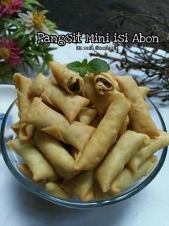 Foto resep Pangsit Mini isi Abon
