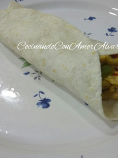 Una foto de Fajitas de pollo