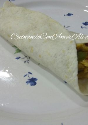 Una foto de Fajitas de pollo