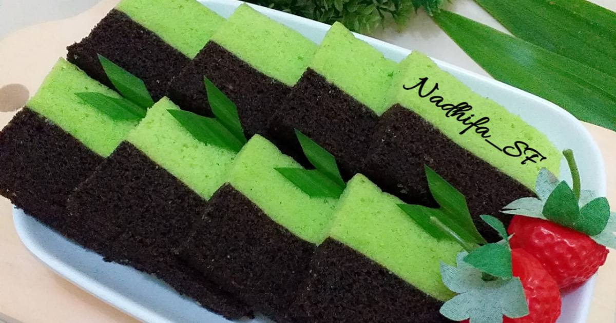 Resep Cake Pandan Ketan Enak Dan Mudah Cookpad