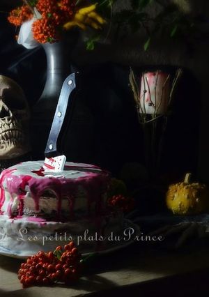 Une photo de Gâteau sanglant pour Halloween
