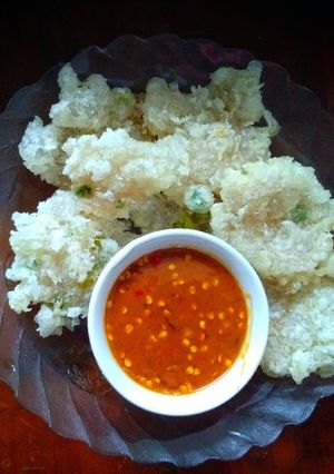 Foto resep Cireng crispy bumbu rujak