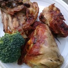 A picture of Pot roast chicken.