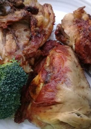 A picture of Pot roast chicken.