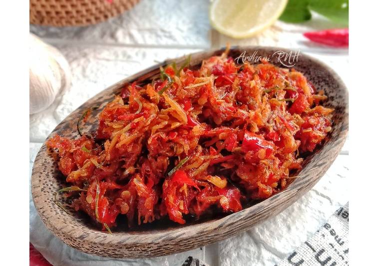 Resep Sambal Teri Jeruk Nipis Jadi, Lezat