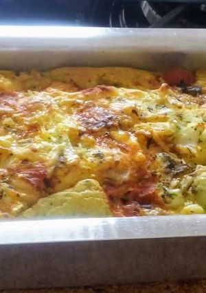 Foto de Torta de abobrinha com atum