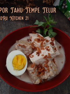 Foto resep Opor Tahu Tempe Telur