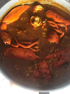 Una foto de Arroz con bogavante