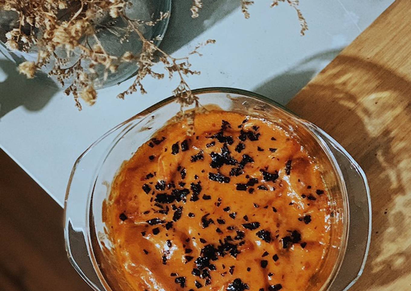 SALMON MENTAI RICE<br />(mudah, enak, tanpa tobiko dan torch)