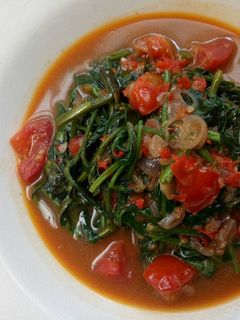 Foto resep Cah kangkung terasi