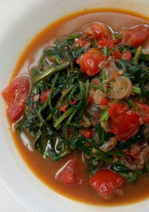 Foto resep Cah kangkung terasi