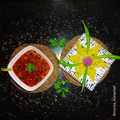 A picture of Maharashtrian Patwadi Rassa.