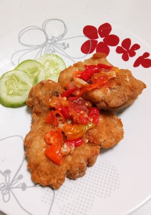 Foto resep AYAM GEPREK SEUHAH ala Miss Imas 🤗🌶😍