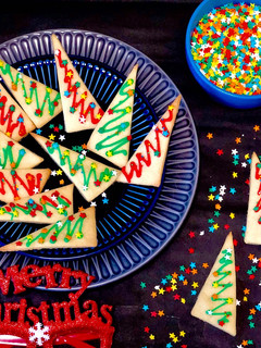 A picture of Christmas - “Christmas Butter cookies “.