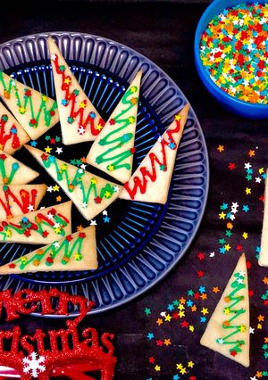 A picture of Christmas - “Christmas Butter cookies “.