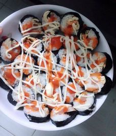 cơm rong biển khô