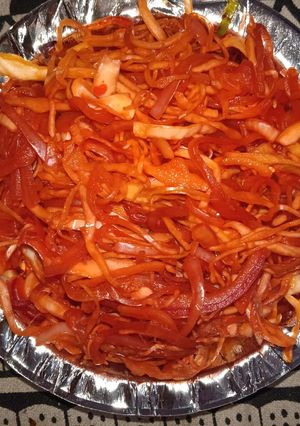 A picture of Sirka salad.