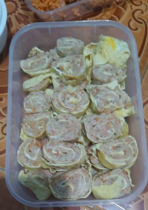Foto resep Chicken Egg Roll (Frozen Food)