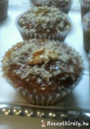 Céklás muffin recept fotója
