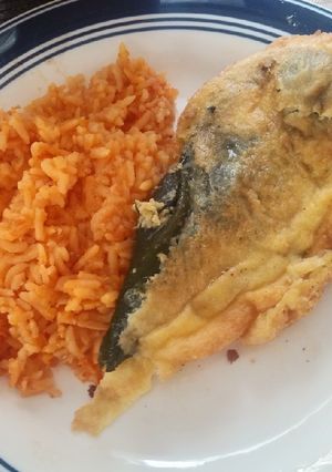 Una foto de Chiles en relleno