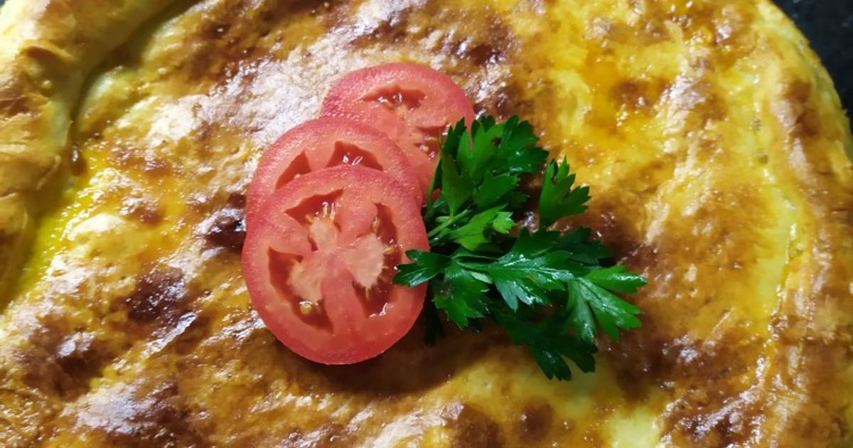 Pastel de carne con masa Receta de Yenny Cookpad