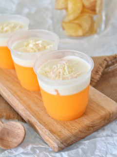 Foto resep Pudding Mangga Krim Keju