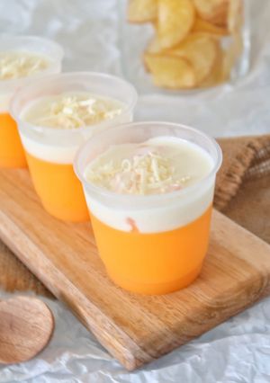 Foto resep Pudding Mangga Krim Keju